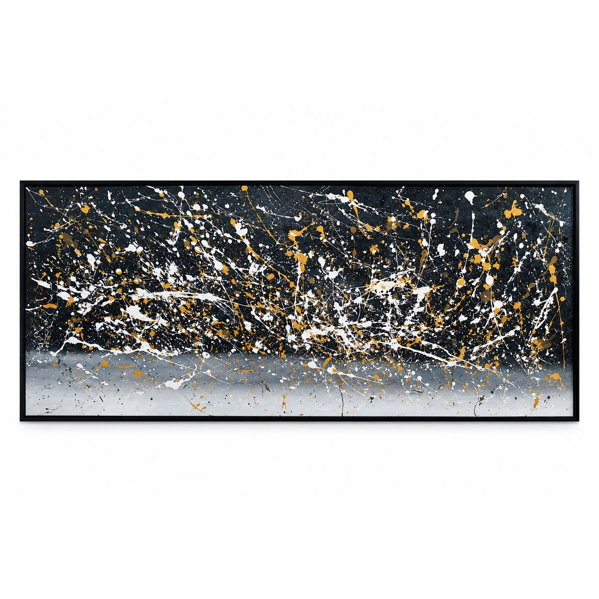 Gold Splash – Abstract Panorama by Decent Framing